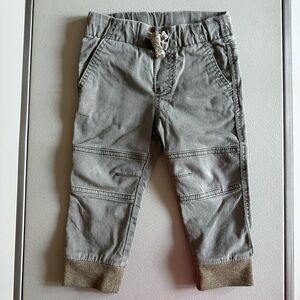 Cat & Jack™- Toddler Boys' Woven Pull-On Jogger Pants | Color Olive | Size 18M